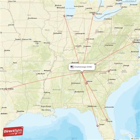 Direct Flights From Nashville Destinations Bna Usa