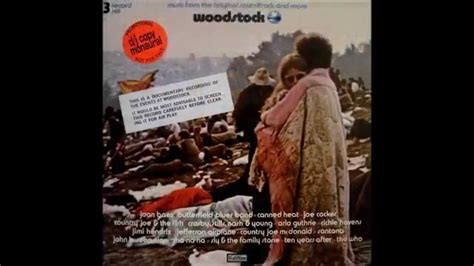 Mountain At Woodstock 1969 Concert On Fm From Wards Airline 1948 Mono