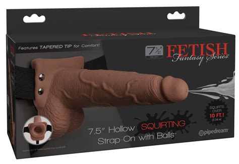FF 7 5 Hollow Squirting Strap Strap On Sex Toys Fetisch SM
