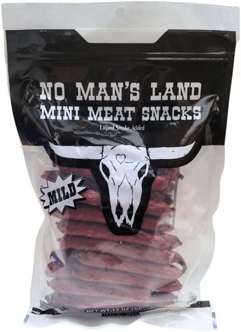 Amazon No Mans Land Mild Beef Jerky High Protein Low Calorie Low