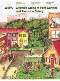 Citizen S Guide To Pest Control And Pesticide Safety Knowing Your