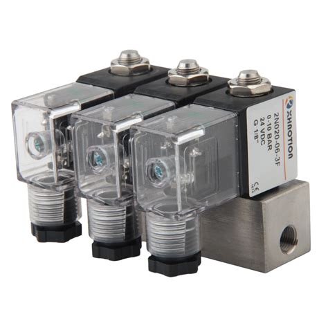 Xhnotion N Series Stainless Steel Row Manifold Solenoid Valve