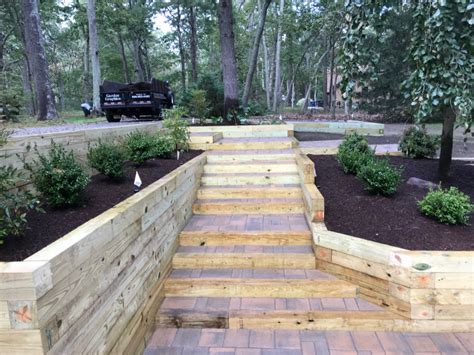 Using Railroad Ties To Create An Outdoor Oasis