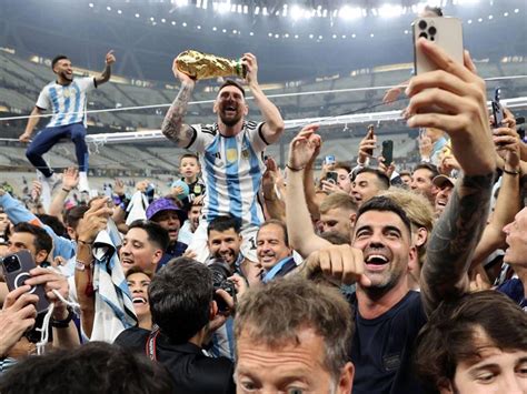 De Maradona A Messi La Foto Icónica Del Azteca En Lusail