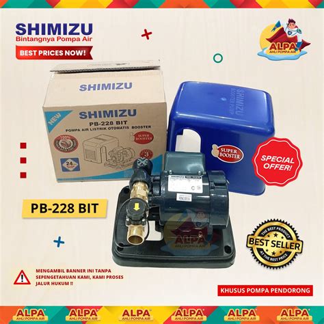 Jual Pompa Air Pendorong Pompa Air Booster SHIMIZU PB 228 BIT