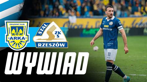 WYWIAD Andreja Prokić po meczu Arka Gdynia Stal Rzeszów 25 02 2024