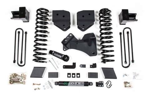 Zone Offroad 4 Suspension System Lift Kit 2017 2019 Ford F 250 F 350