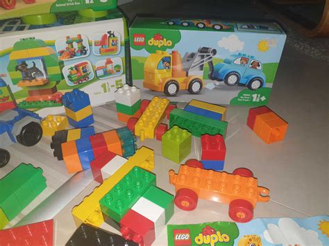 Wyprzeda Z Szafy Lego Duplo Ogromny Zestaw Oryg Pojemniki Ory