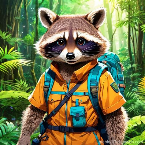 Raccoon S Adventure Stable Diffusion Online