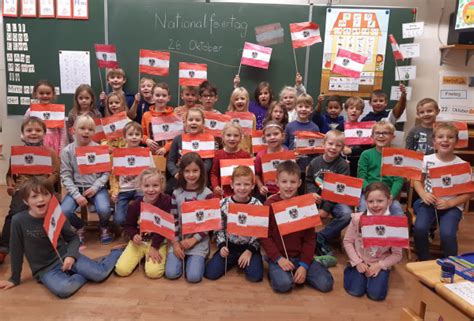 VS Sankt Peter am Ottersbach Österreichische Flagge