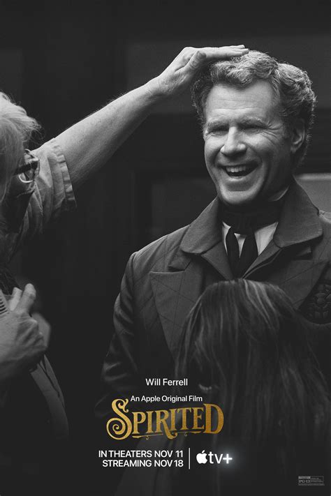 Date Announcement And Teaser Posters For Spirited Starring Will Ferrell