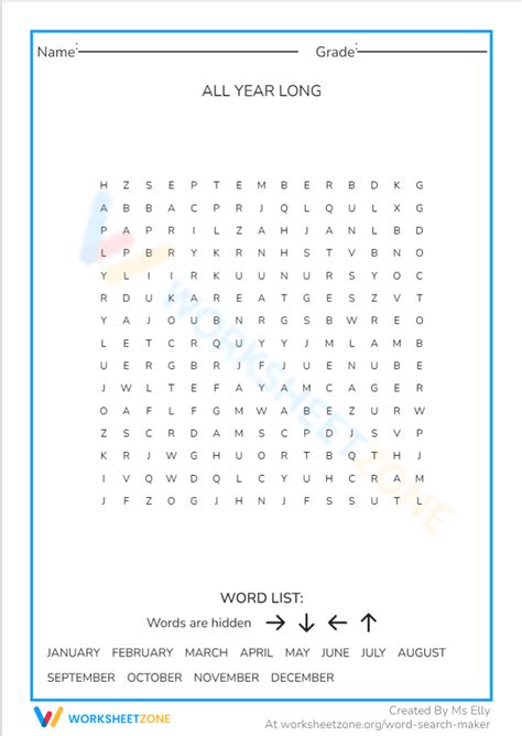 Environment Worksheet