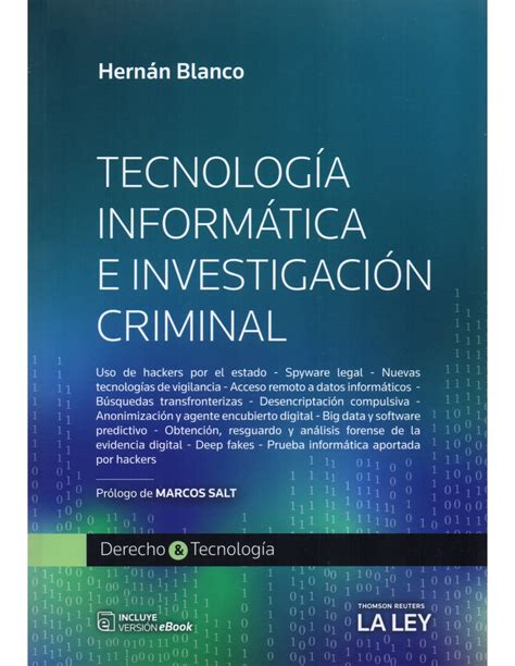 TECNOLOGÍA INFORMÁTICA E INVESTIGACIÓN CRIMINAL