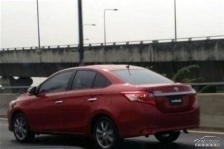 Spy Shots New Toyota Vios Naked In China