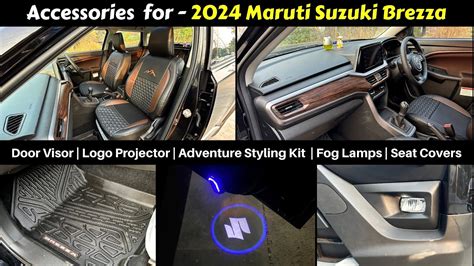 Accessories For Brezza With Prices Brezza Adventure Edition