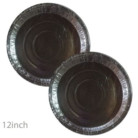 12 Inch Silver Foil Paper Plate At Rs 1 Piece Silver Paper Dish In