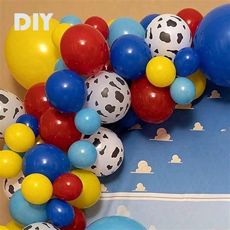 Piezas Kit De Guirnalda De Globos Diy De Toy Story Y Arco Para