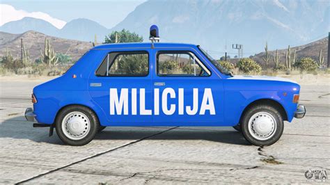 Zastava 101 Milicija〡add On Para Gta 5