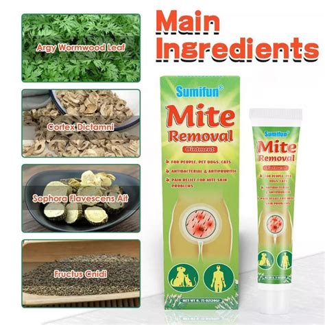 Mite Removal Ointment Herbal Ointment For Scabies Rash Pubic Lice Ginax Store