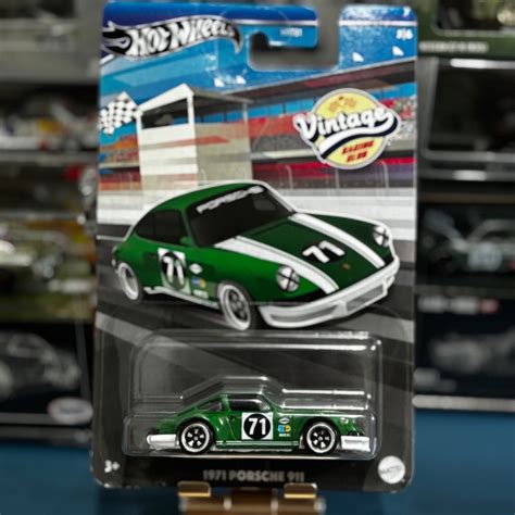 Jual Hot Wheels 1971 Porsche 911 Green Vintage Racing Club HW HOTWHEELS Shopee Indonesia