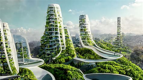 An architect asked AI to design cities of the future. This is what it ...