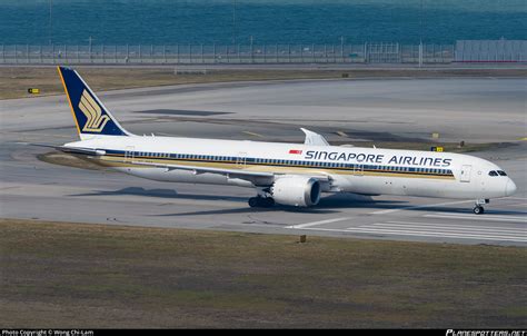 9V SCA Singapore Airlines Boeing 787 10 Dreamliner Photo By Wong Chi