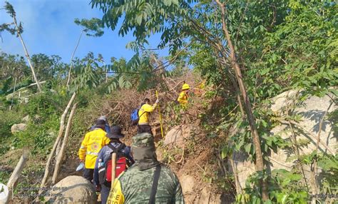 Gobierno De Guerrero Atiende Incendios Forestales En Acapulco