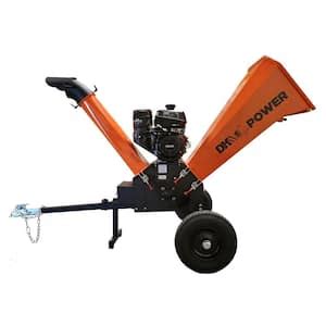 DK2 6 In 14 HP Gas Powered Kohler Engine Kinetic Chipper Shredder With