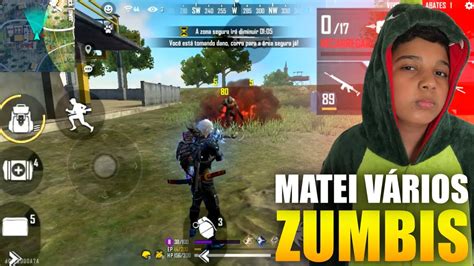 Matei V Rios Zumbis Modo Zumbi Free Fire Youtube