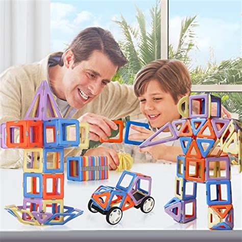 Magblock Magnetic Building Toys Set 120 Pcs T For 3 Year Old Boys