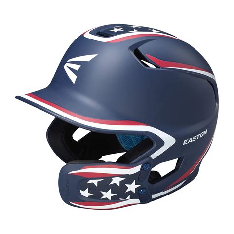 Easton Z Baseball Two Tone Matte Batting Helmet With Jaw Guard