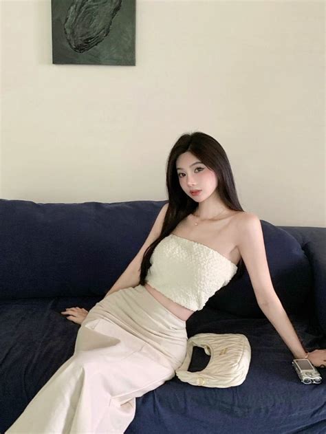 Pin Oleh Grace Kim Di Outfits Gaya Model Pakaian Gaya Busana Model