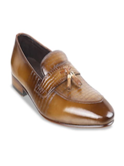 Buy Davinchi Men Textured Leather Formal Loafers Formal Shoes For Men