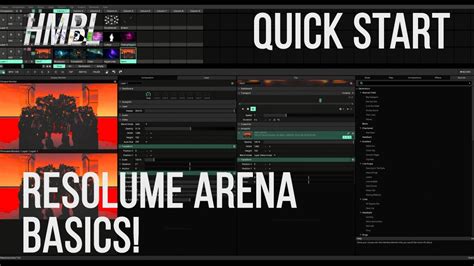 Resolume Arena Basics In 10 MINUTES Quick Start Guide YouTube