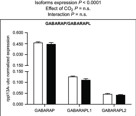 Messenger RNA Expression Levels Of GABARAP And GABARAPL Genes Data