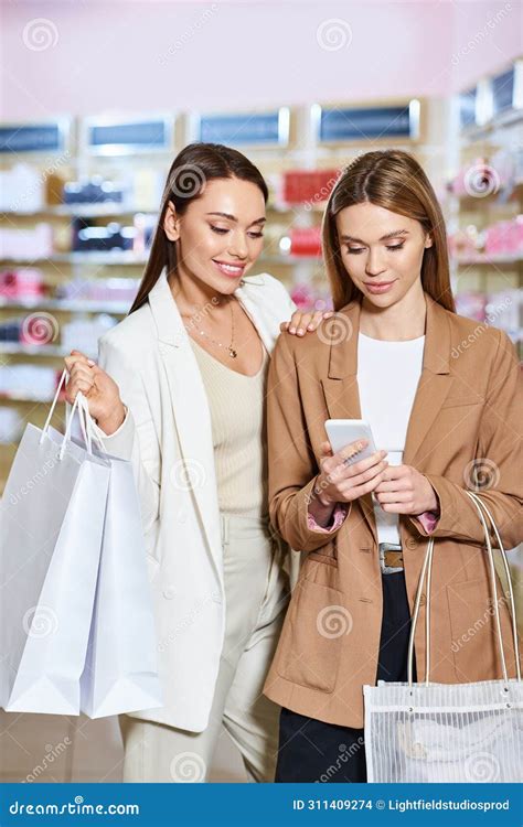 Beautiful Stylish Women in Business Casual Stock Photo - Image of ...