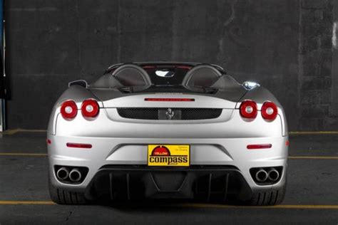 2005 Ferrari F430 Spider - Silver over Burgundy - ZFFEW59A050144430