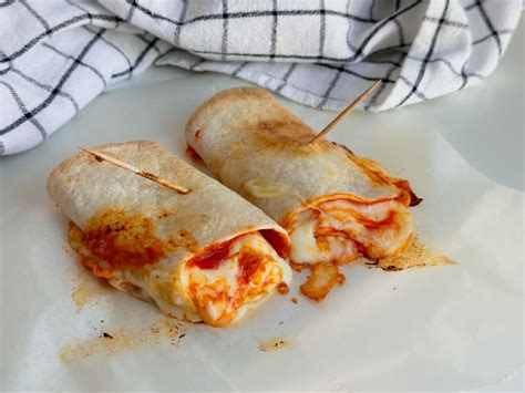 Burritos de Jamón y Queso en Freidora de Aire Receta ekilu