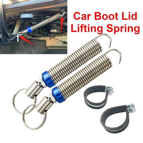 Qiilu Trunk Springs For Car Flexible Adjustable Automatic Car Trunk