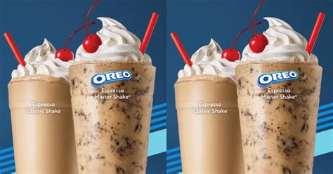 Sonic Now Has Espresso Milkshakes And One Is Stuffed With Oreo Pieces