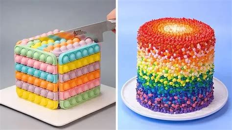 Top Amazing Rainbow Cake Decorating Ideas For All The Rainbow Cake