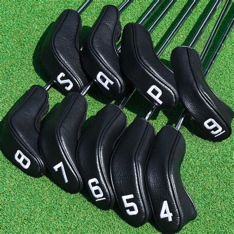 Vaeel 9pcs Hybrid Head Covers For Golf Clubs Premium