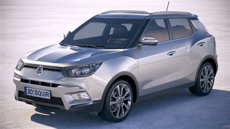 Ssangyong Tivoli 2018 3D Model CGTrader