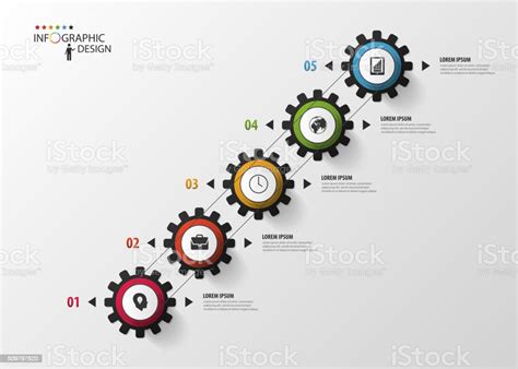 Vetores De Modelo De Design Infográfico De Vetor Moderno E Mais Imagens
