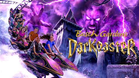 Darkoaster At Busch Gardens Williamsburg New For Roller Coaster