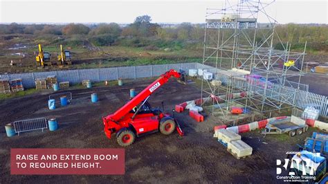 360 Slew Telehandler Training A77 CPCS Training BAMCT