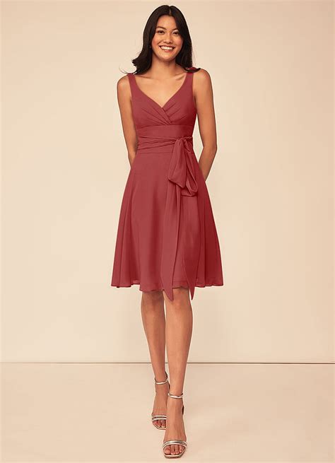 Rust Azazie Diana Bridesmaid Dresses Azazie