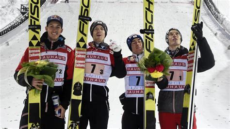 Austria end gold medal drought with first Ski Jumping World Cup win for ...