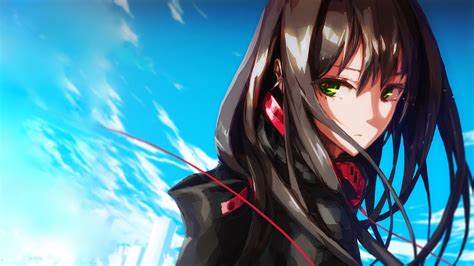 Wallpaper 1920x1080 Px Anime Girls Brunette 1920x1080