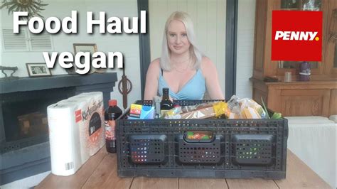 Food Haul Vegan Wocheneinkauf Penny Haul YouTube